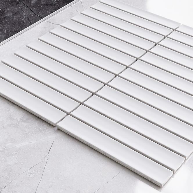 Mozaika Piano White Mat 29/29,5