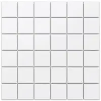 Mozaika Square White Mat 30/30