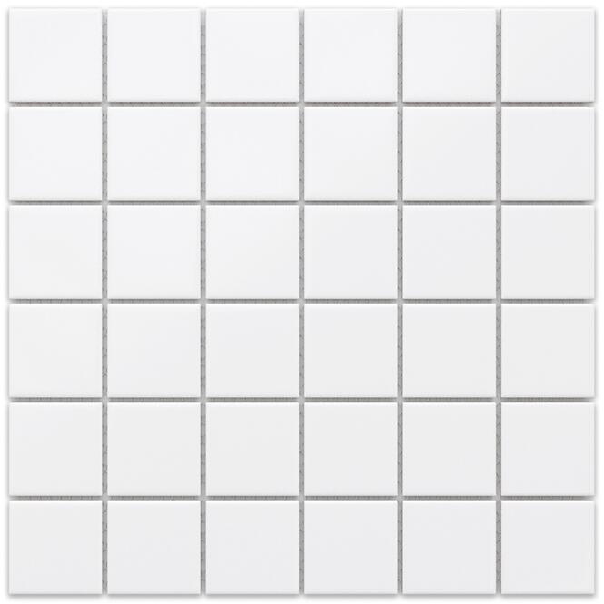 Mozaika Square White Mat 30/30