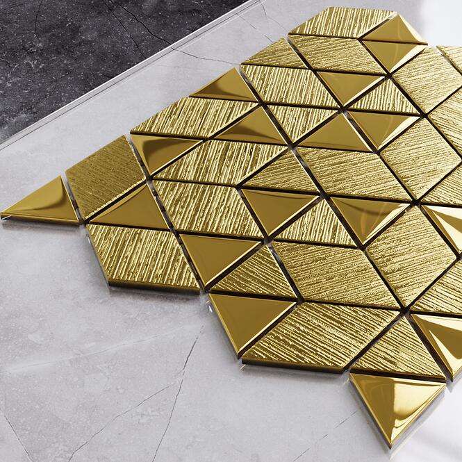 Mozaika Triangle Diamond Gold 26,3/30,3