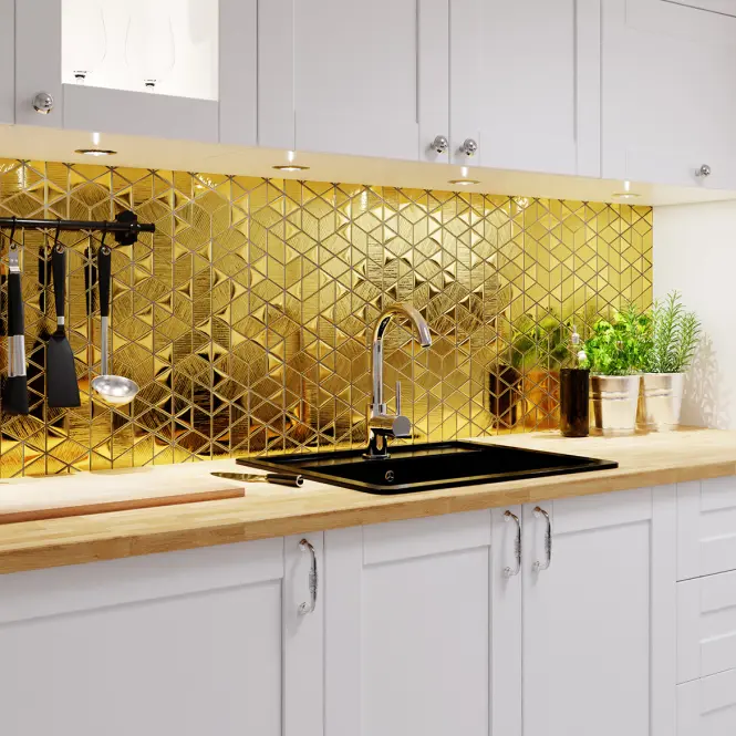 Mozaika Triangle Diamond Gold 26,3/30,3,4