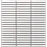 Mozaika Mini Piano White Vanilla Gloss 28,2/29,8