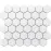 Mozaika hexagon White Mat Big 27,7/32,3