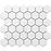 Mozaika hexagon White Mat Big 27,7/32,3