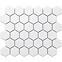 Mozaika hexagon White Mat Big 27,7/32,3