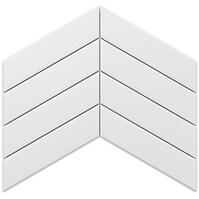 Mozaika Big Chevron White 21,5/31,6
