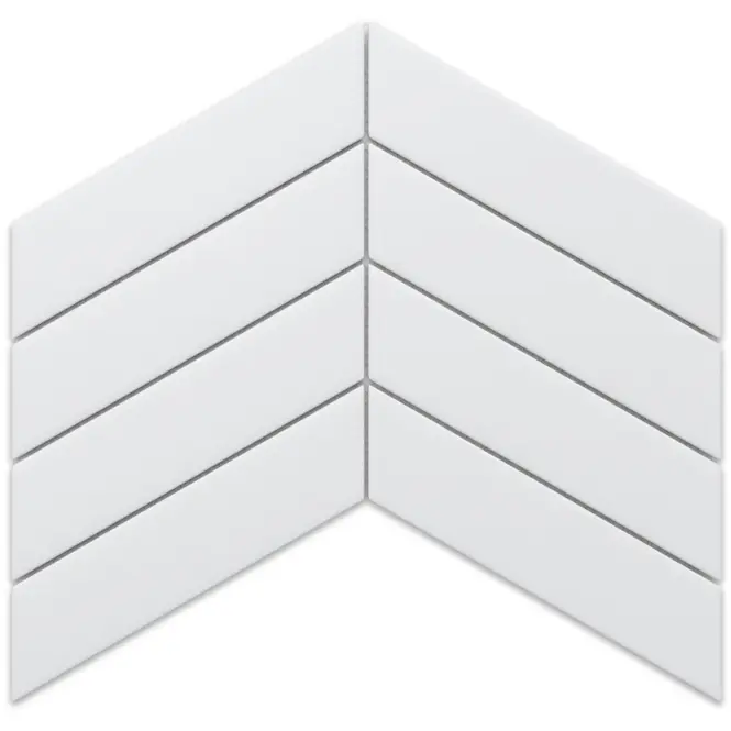 Mozaika Big Chevron White 21,5/31,6