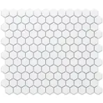 Mozaika hexagon White Mat Small 26/30