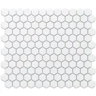 Mozaika hexagon White Mat Small 26/30