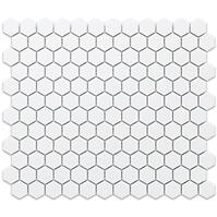 Mozaika hexagon White Mat Small 26/30