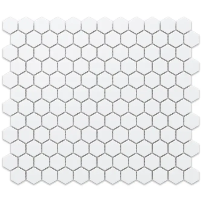 Mozaika hexagon White Mat Small 26/30