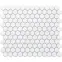 Mozaika hexagon White Mat Small 26/30