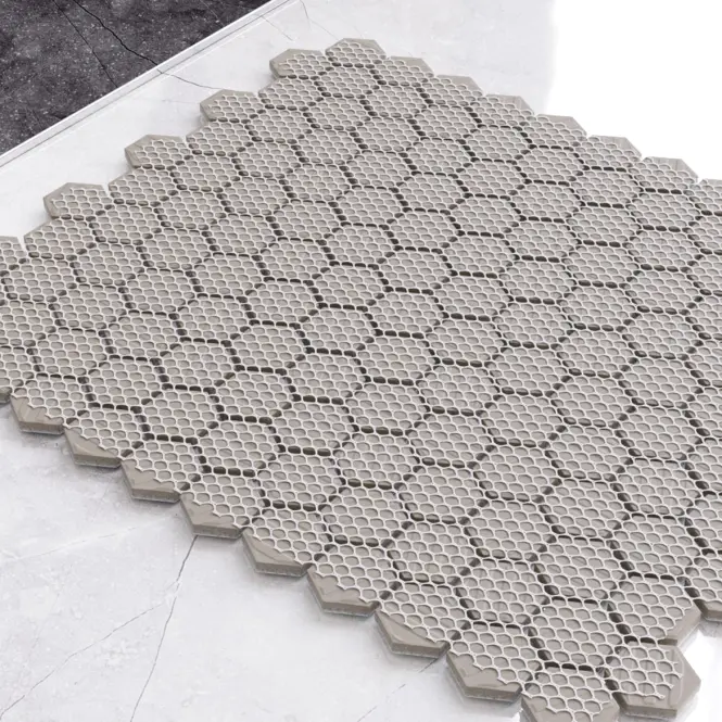 Mozaika hexagon White Mat Small 26/30,3