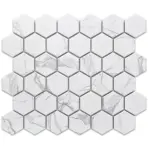 Mozaika hexagon Classic Carrara Mat 27,7/32,3
