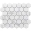 Mozaika hexagon Classic Carrara Mat 27,7/32,3