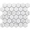 Mozaika hexagon Classic Carrara Mat 27,7/32,3