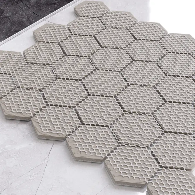 Mozaika hexagon Classic Carrara Mat 27,7/32,3
