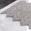 Mozaika Mini Chevron White Gloss 27/28,3