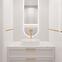 Mozaika Mini Chevron White Gloss 27/28,6