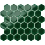 Mozaika hexagon Deep Green 27,7/32,3