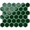 Mozaika hexagon Deep Green 27,7/32,3