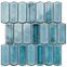 Mozaika hexagon Long Silk Blue 27,9/27,9