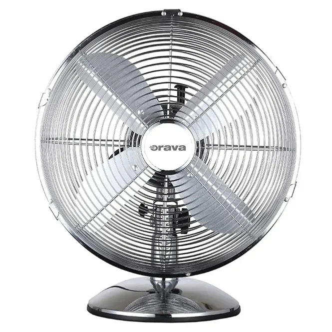 Ventilátor stolný Sf-100x 25cm 30W Steel,2