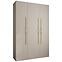 Skriňa Como 2-160 (40) kašmír/zlatá