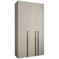Skriňa Como 3-130 (40) kašmír/čierna