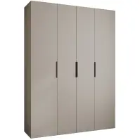 Skriňa Como 4-180 (50) kašmír/čierna