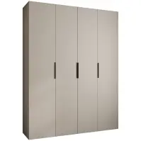 Skriňa Como 4-190 (50) kašmír/čierna