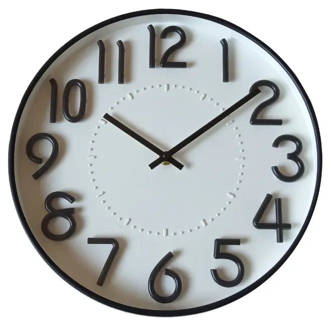 Hodiny fi 30cm 3XYLJ25306 WH