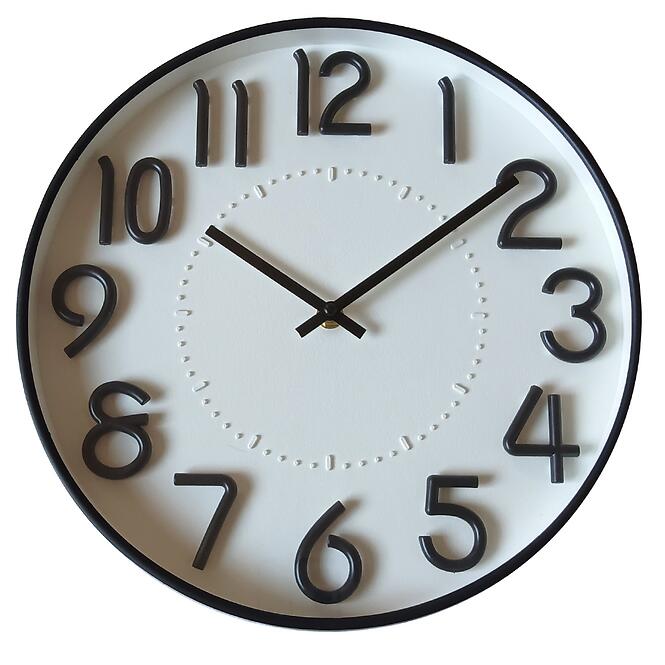 Hodiny fi 30cm 3XYLJ25306 WH