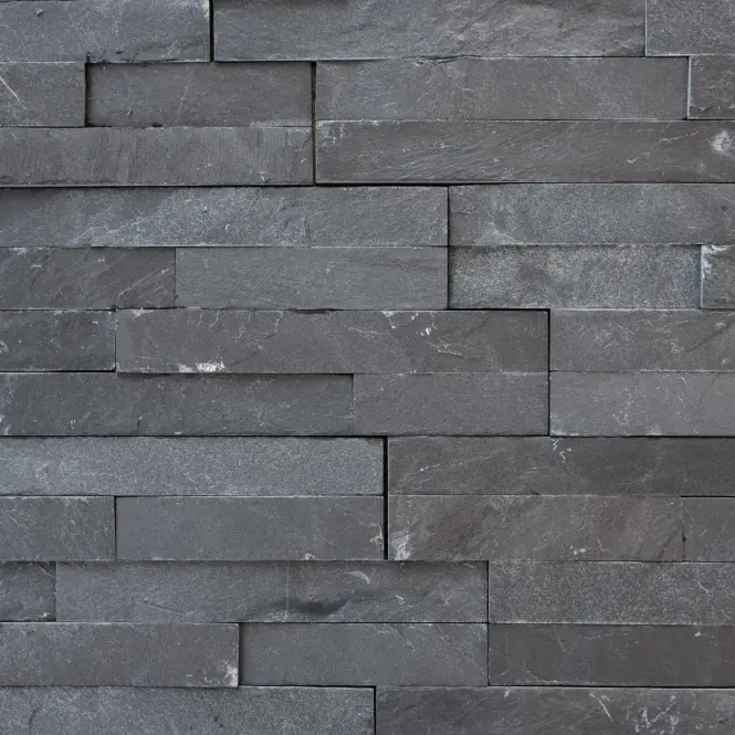 Prírodný obkladový kameň Black Slate