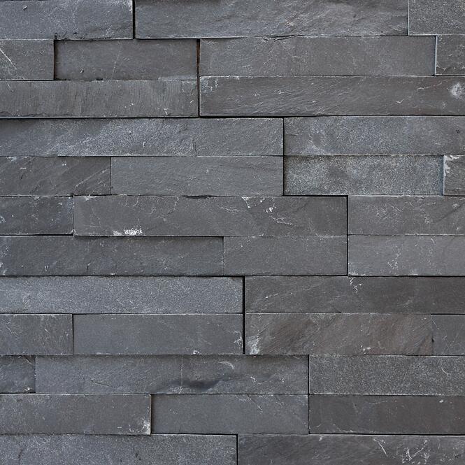 Prírodný obkladový kameň Black Slate,2