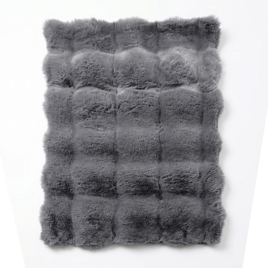 Koberec Rabbit Fur Big Bubble 0,6/0,9 Sm215 sivý