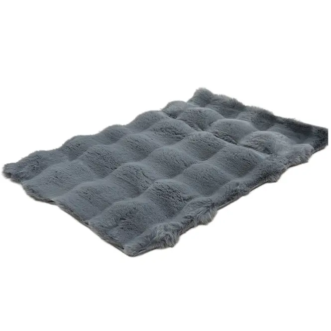 Koberec Rabbit Fur Big Bubble 0,6/0,9 Sm215 sivý