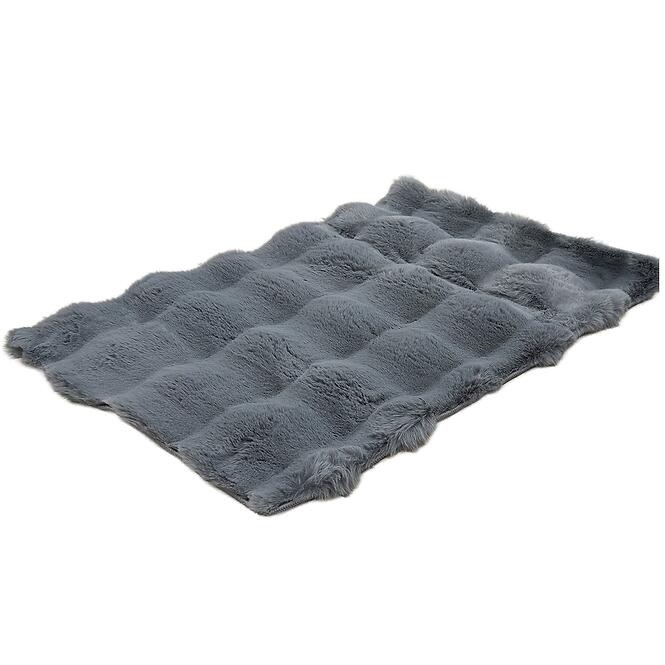 Koberec Rabbit Fur Big Bubble 0,6/0,9 Sm215 sivý