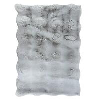 Koberec Rabbit Fur Big Bubble 0,6/0,9 Sm215 strieborný
