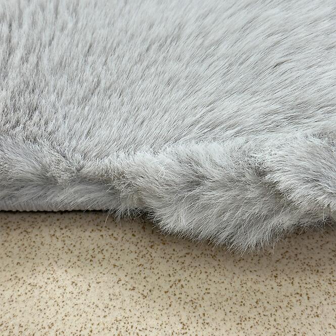Koberec Rabbit Fur Big Bubble 0,6/0,9 Sm215 strieborný