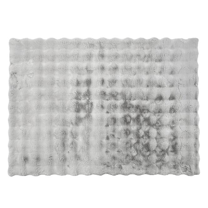 Koberec Rabbit Fur Big Bubble 1,6/2,3 Sm215 strieborný