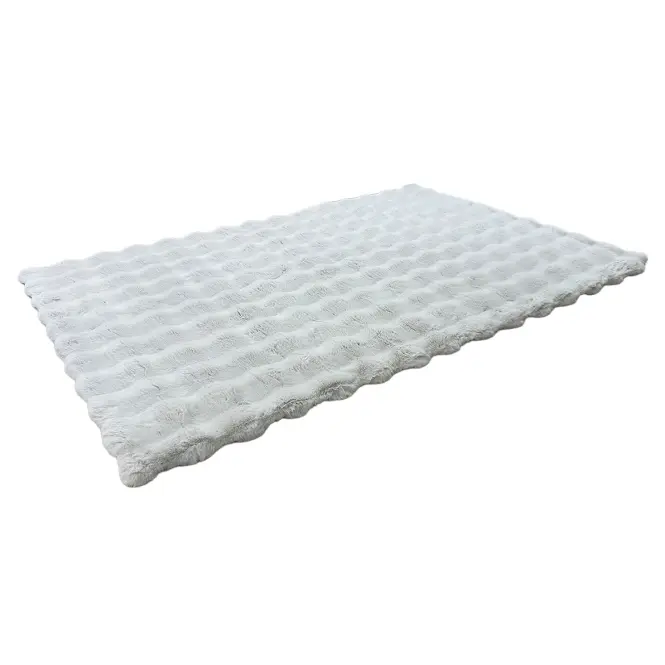 Koberec Rabbit Fur Big Bubble 1,6/2,3 Sm215 strieborný