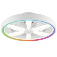 Ventilátor SAVIR WHITE CCT+RGB 66935