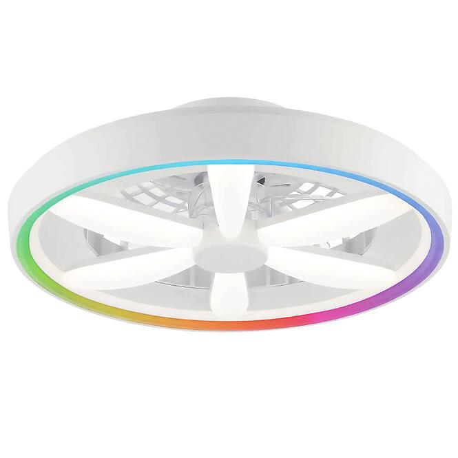 Ventilátor SAVIR WHITE CCT+RGB 66935