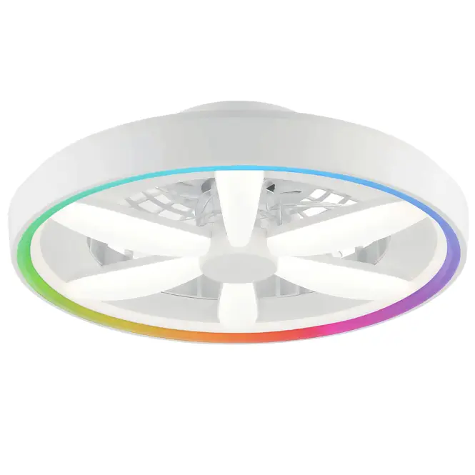 Ventilátor SAVIR WHITE CCT+RGB 66935
