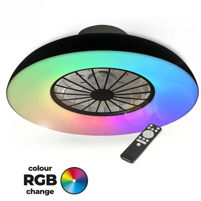 Ventilátor ZARVIK CCT+RGB 66849,2