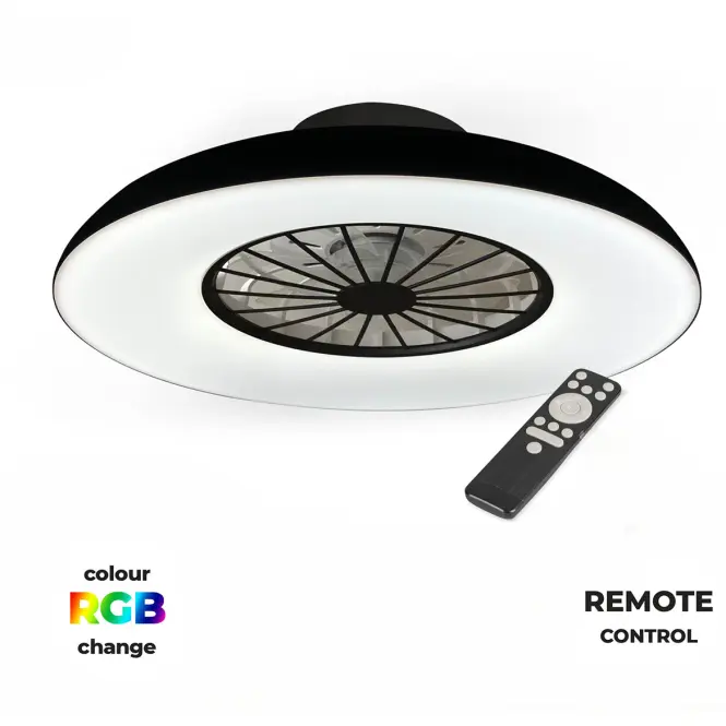 Ventilátor ZARVIK CCT+RGB 66849,3
