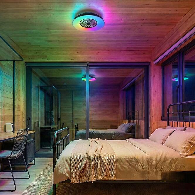 Ventilátor ZARVIK CCT+RGB 66849