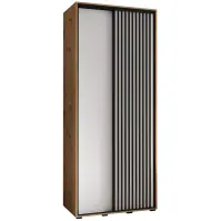 Skriňa Lanko 1-100 (45) artisan/biela