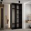 Skriňa Lanko 2-100 (60) čierna/artisan,5